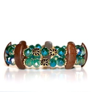 Crystal Howlite Bracelet: Good Luck & Calming